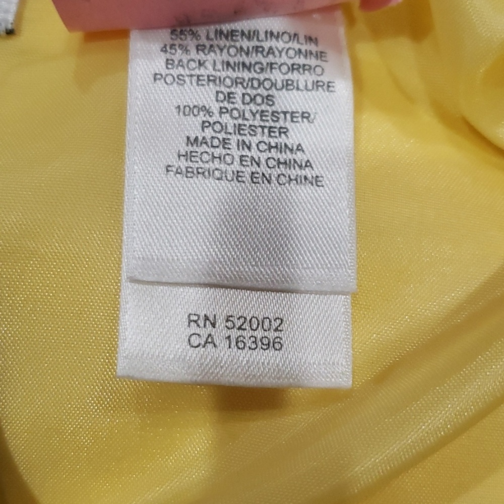 Womens linen blazer jacket size 14 - Picture 8 of 8